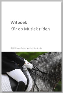 Witboek kur op muziek rijden