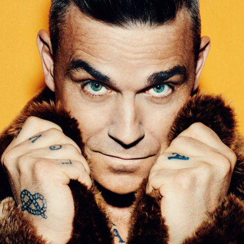 Robbie Williams kür op muziek